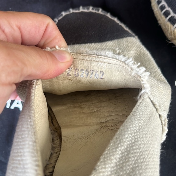 CHANEL
Interlocking CC Logo Canvas Espadrilles - Picture 9 of 11